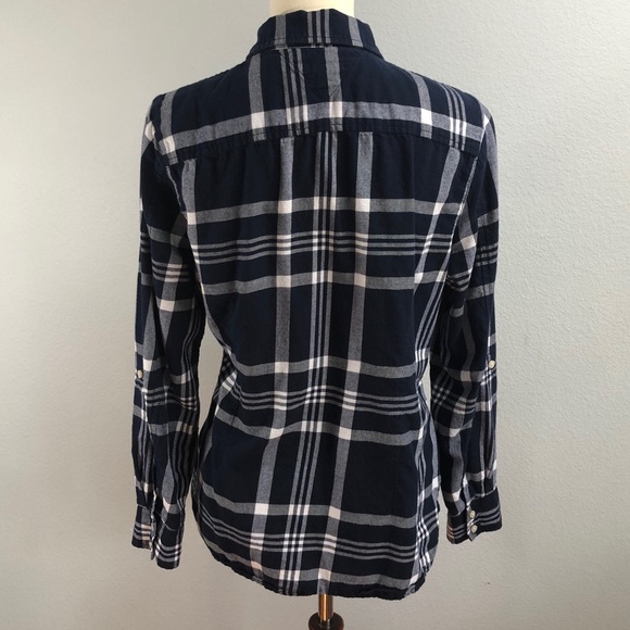 Tommy Hilfiger Plaid Long Sleeve Button Down - Picture 3 of 6
